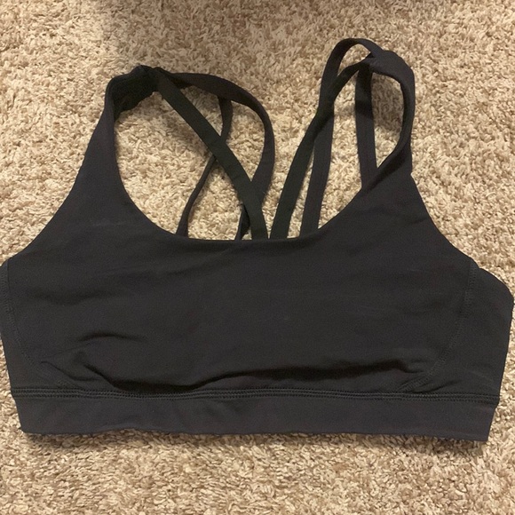 lululemon athletica Other - Black sports bra size 8 Lululemon